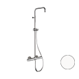 Душевая система термостатическая Remer Elegance EQ32ASSDBO, белый матовый