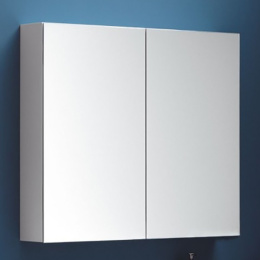 Зеркальный шкаф Dreja Premium 77.9001W, 80x74 см, белый глянец