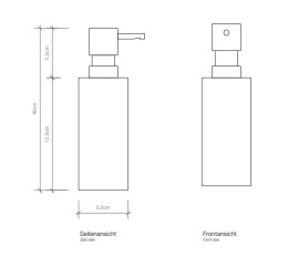 Фото Дозатор для жидкого мыла Decor Walther Mikado (0521250), белый