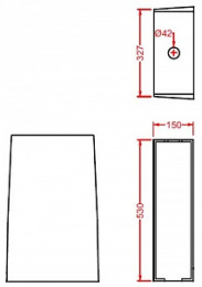 Бачок для унитаза ArtCeram Jazz (JZC001 03 00) черный