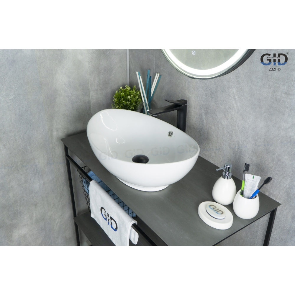 Раковина накладная Gid N9019