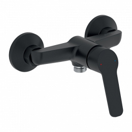 Фото Настенный смеситель для душа Jacob Delafon AIMÉ E29870-BL черный матовый