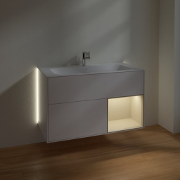 Villeroy Boch Finion G040HHMT Тумба под раковину 996х498 мм (sand matt/white matt)