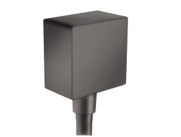 Шланговое подсоединение Hansgrohe Fixfit Square (26455340) хром, черный