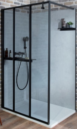 Комплект для душевого ограждения Jacob Delafon Nouvelle Vague CE940230-BLV 300 отдельностоящий