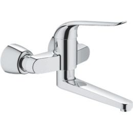 Фото Grohe Euroeco Special 32774000 Смеситель для раковины, настенный