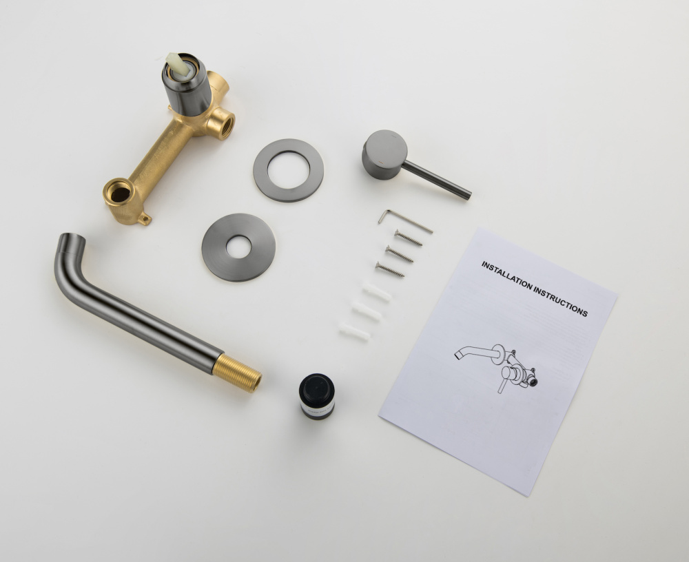 Фото Смеситель для раковины встроенный Timo Saona 2372/18SM черное золото