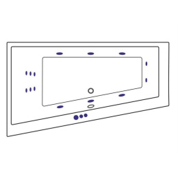 Фото Excellent Sfera WAEX.SFL17.SMART Ванна 170x100 L "SMART" (хром)