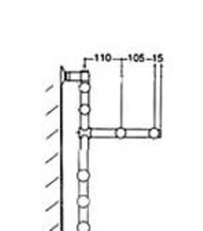 Фото Полотенцесушитель водяной Margaroli Sole 464-14, 4644714BNN, шлифованный никель