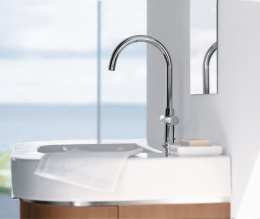 Фото Axor Uno 38040000 Смеситель для раковины (хром)