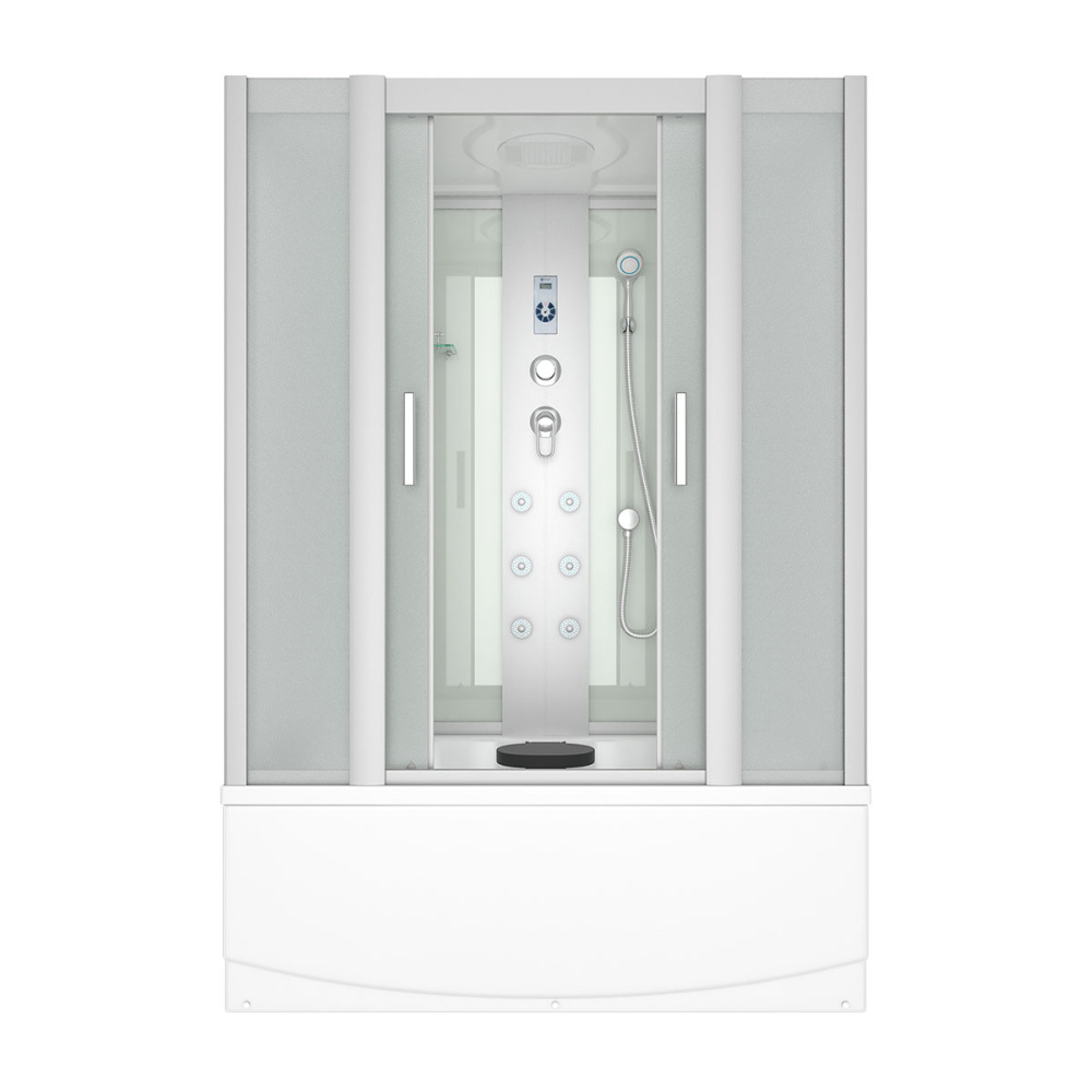 Фото Душевая кабина 148x80x215 Erlit (ER4515TP-C3) , Поддон высокий