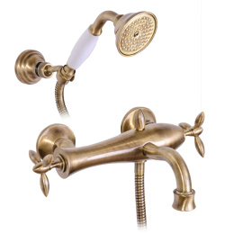 Фото Смеситель для ванны 1800118V0br Timor GATTONI