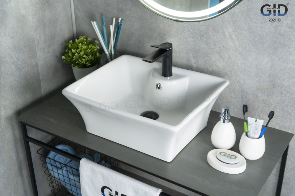 Фото Раковина накладная Gid N9108