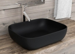 Раковина накладная 50 см Esbano (ESRNMARTMB) черный, матовый