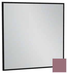 Зеркало Jacob Delafon Silhouette EB1423-S37, 60 х 60 см, лакированная рама нежно-розовый сатин
