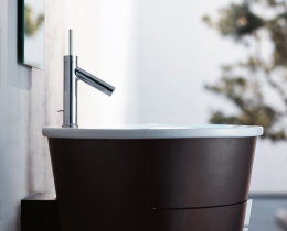 Фото Смеситель для раковины AXOR Starck 10111000 (хром)