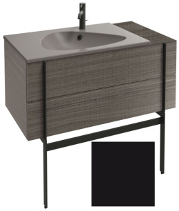 Фото Тумба под раковину Jacob Delafon Nouvelle Vague 100 см, EB3031-274, цвет - черный глянцевый