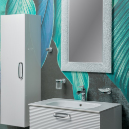 Фото Шкаф пенал Boheme Armadi Art Vallessi Avantgarde Linea 35 845-WCR подвесной Белый