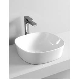 Раковина накладная 42 см ArtCeram Ghost (GHL001 01 00) белый