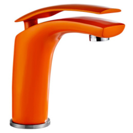 Фото Смеситель для умывальника MATRIX 223070/OR цвет оранжевый