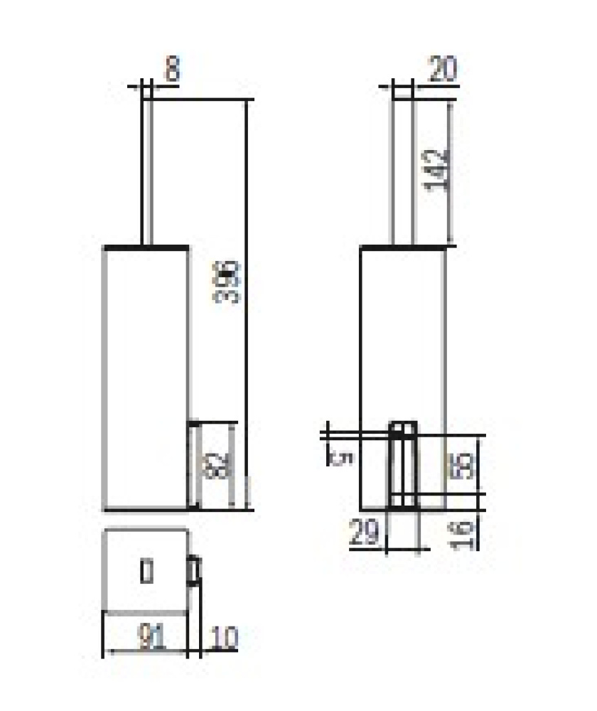 Держатель туалетной щетки Inda My Way AV114BNE
