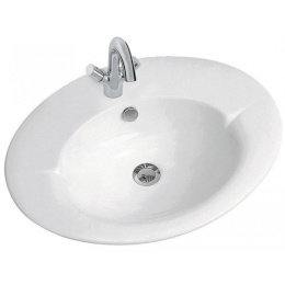 Раковина Jacob Delafon Presquile E1250-00 60*48 см, врезная сверху