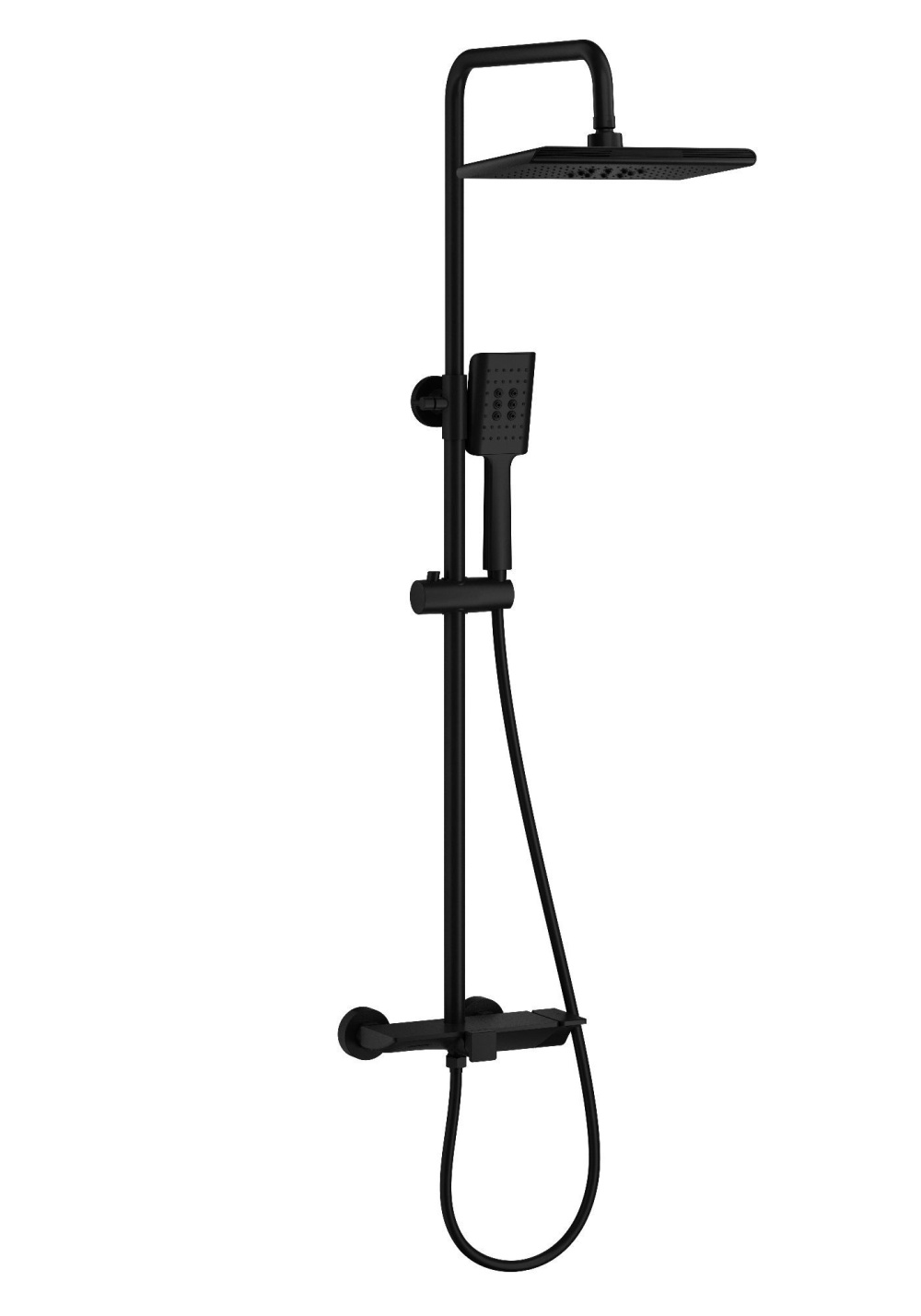 Душевая система Wonzon&Woghand (WW-AE33110-MB) Черный