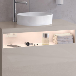 Тумба под умывальник KEUCO STAGELINE (32864180100) 80x55x49 см, кашемир