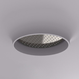 Antonio Lupi Meteo METEO_OUT Встраиваемый верхний душ, 62х62см, цвет: нержавеющая сталь/белый