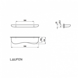 Фото Полка Laufen Florakids 8.7703.1.000.000.1белая