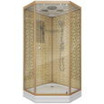 Душевая кабина 90x90x210 Niagara (NG-7701DG) акрил, Поддон низкий