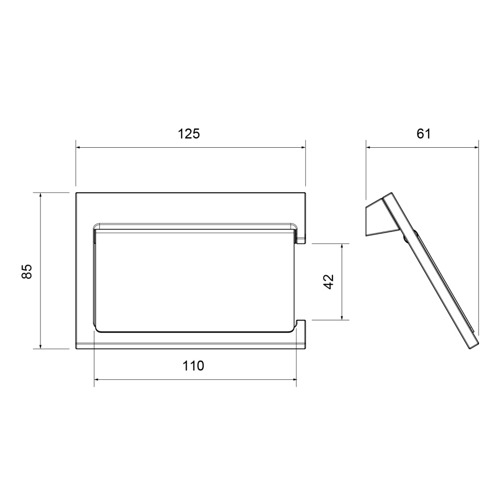 Фото Бумагодержатель Timo Petruma 15242/13 никель