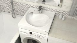 Фото Раковина над стиральной машиной Paulmark Winken (PM740431)