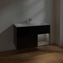 Villeroy Boch Finion F040GKPD Тумба под раковину 996х498 мм (anthracite matt/black matt)