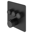 Внешняя часть встраиваемого смесителя Plumberia Selection PSBOX (PSB2903NO) Черный