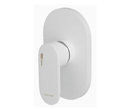 Смеситель скрытого монтажа WasserKRAFT Mindel 8551 для душа, цвет - белый