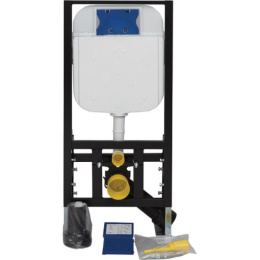 CREAVIT FREE FE320-11CP00E Чаша унитаза CAPPUCINO ГЛЯНЕЦ+Инсталляция GR5003 +Кнопка GP8002.06