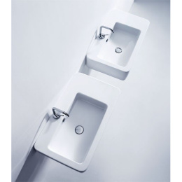 Kerasan Ego 324301 раковина 75х43 с 1 отверстием под смеситель, цвет белый