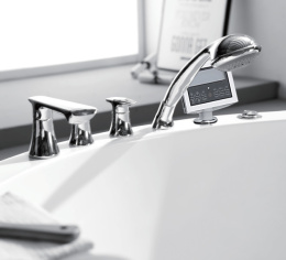 Фото Акриловая ванна 150x150 Gemy (G9230 K), круглая