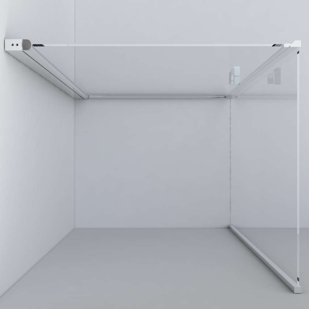 Душевой уголок Vincea Orta (VSR-1O9090CH-R) хром