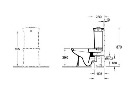 Фото Бачок для унитаза Amadea 7795 16R2 (779516R2)