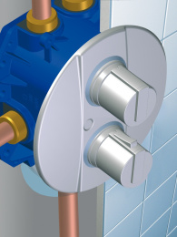 Фото Скрытая часть термостат Grohe Rapido 35500000 для ванны / душа