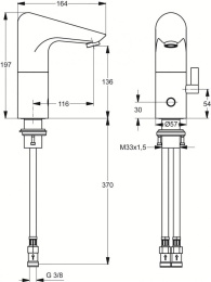 Смеситель Ideal Standard Ceraplus A4153AA