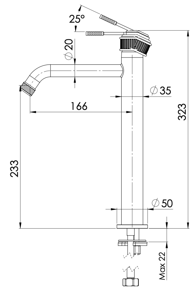 Фото Смеситель для раковины Remer Atelier AL11LXLBO, белый матовый