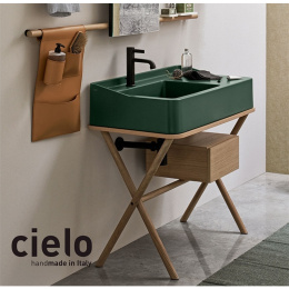 Ceramica CIELO Siwa SWSTE RN - Консоль для раковины, деревянная (Rovere Naturale - Дуб)