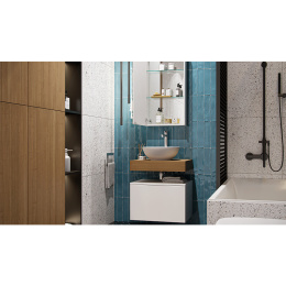 Velvex UNIQUE UNIT st.UNI.60-630 Столешница белый мрамор