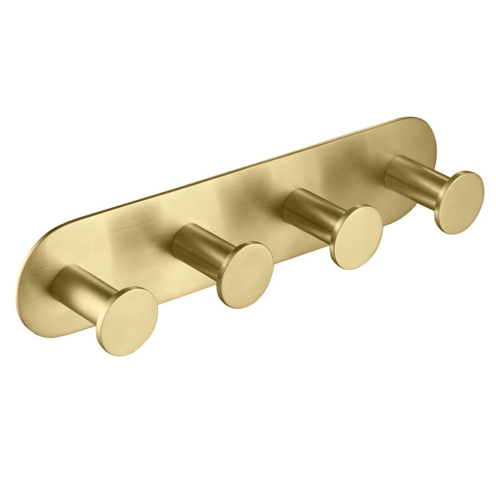 Фото Вешалка-4 крючка Timo Saona 13015/17 золото матовое