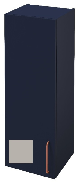 Шкаф-пенал Jacob Delafon Odeon Rive Gauche 40 см, EB2571G/D-RX-M54, цвет серый титан матовый, ручки 