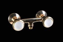 Фото Смеситель для душа Boheme Satine (294-ST) золото