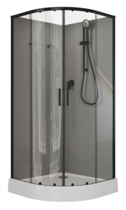 Фото Душевая кабина 90x90x202 Aquanet (00267257) Без гидромассажа, Акрил, Поддон низкий